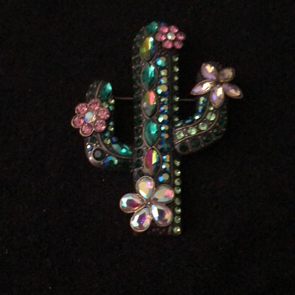 - Beautiful Cactus Broach. - Picture 3 of 6